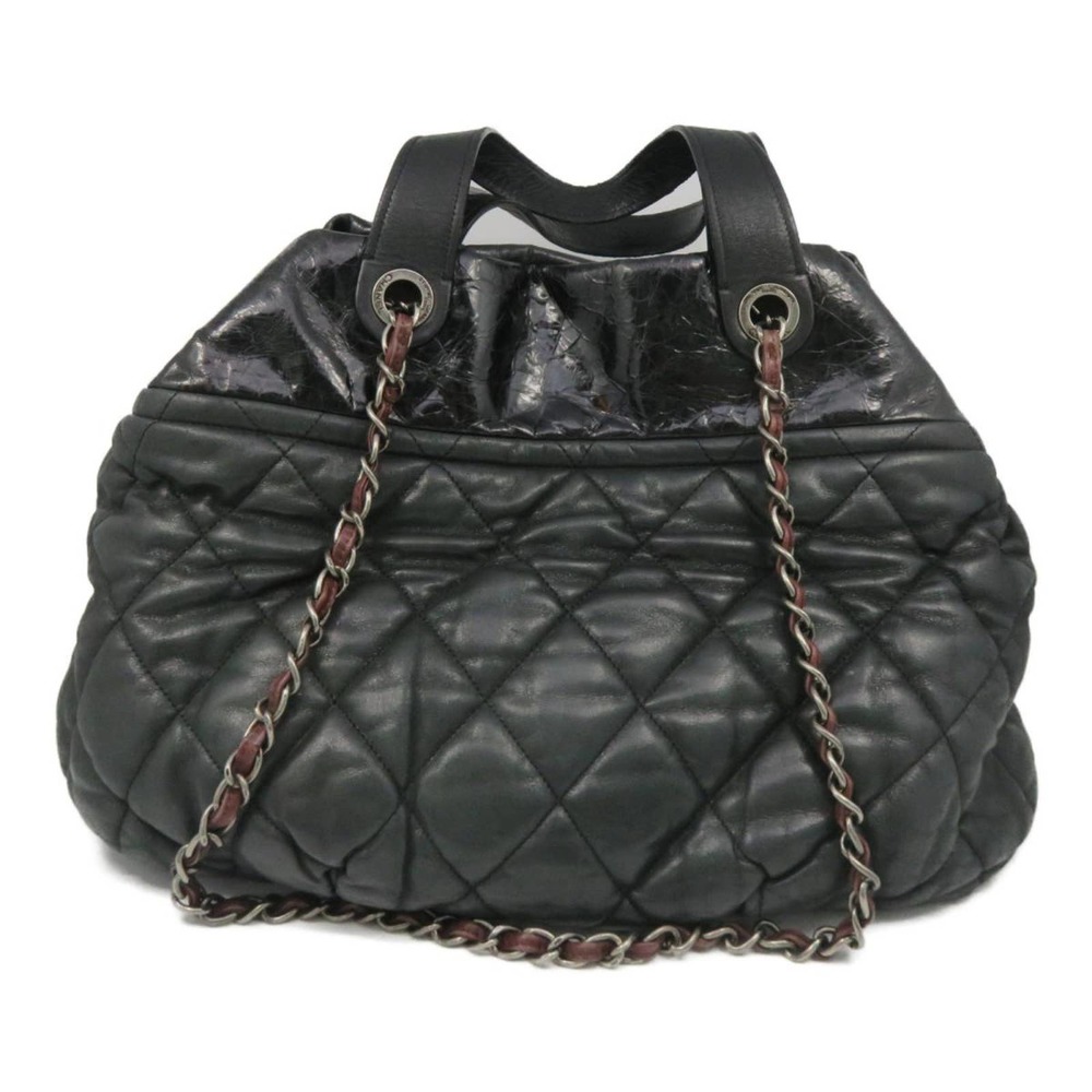 💎✨Authentic✨💎 Chanel Leather In the Mix 2way Hand-ground shoulder bag - Picture 4 of 16